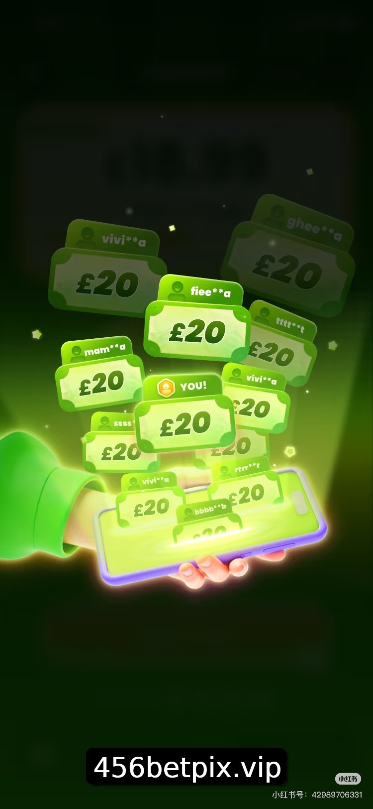 Interface do App 456bet